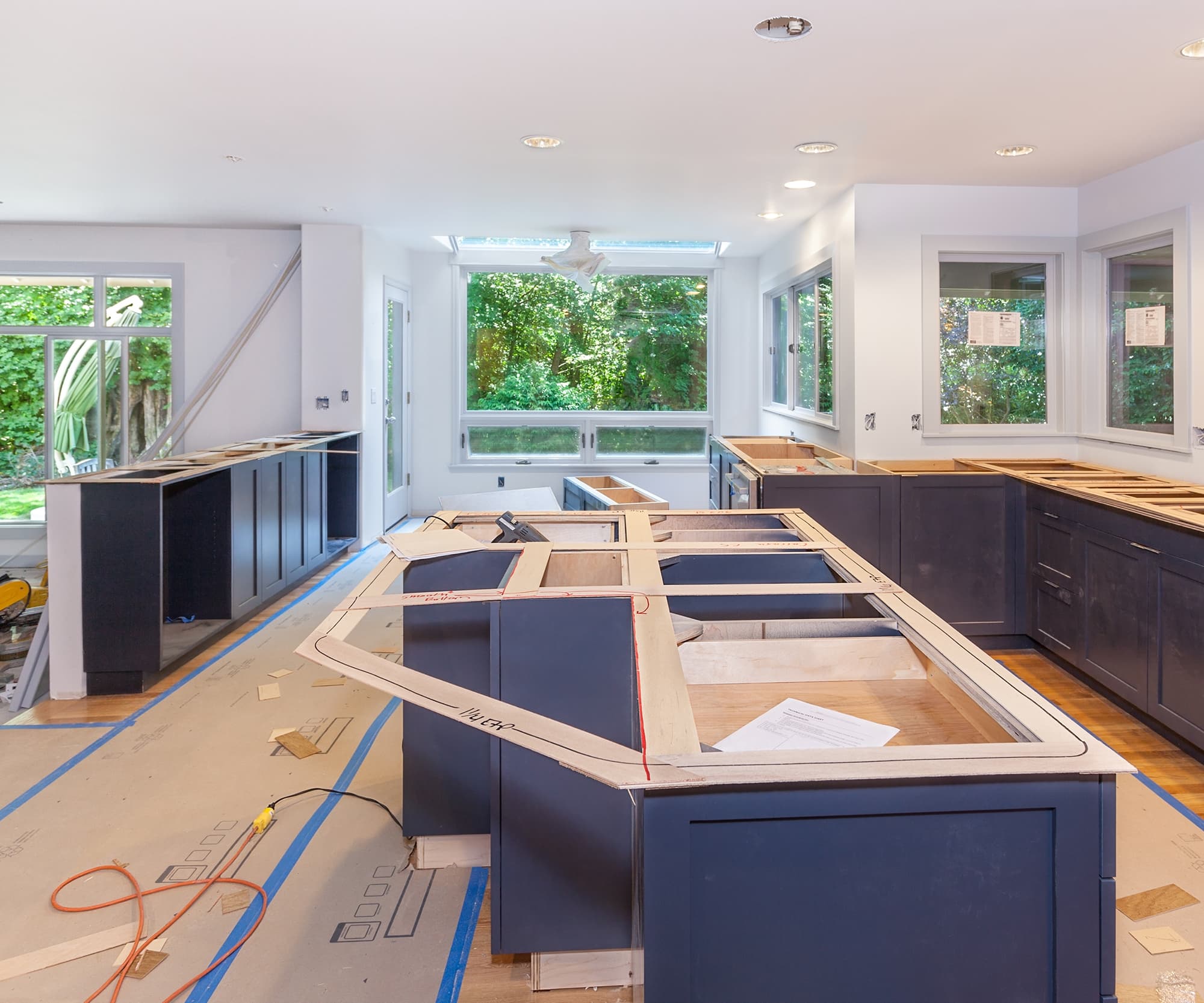 Residential construction project